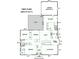 First floor plan showcasing three bedrooms, living room, kitchen, dining area, and a two-car garage at 352 7Th Nw St, Hickory, NC 28601