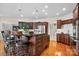 Spacious kitchen with large island, granite countertops, and stainless steel appliances at 4165 54Th Ne Ave, Hickory, NC 28601