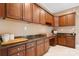 Walk-in pantry with custom cabinetry, countertops, and shelving at 4165 54Th Ne Ave, Hickory, NC 28601