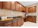 Well-organized pantry with ample shelving and granite countertops at 4165 54Th Ne Ave, Hickory, NC 28601