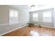 Bright dining room with hardwood floors and plantation shutters at 4750 Pennington Meadows Cir, Rock Hill, SC 29732