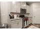 Well-equipped kitchen featuring stainless steel appliances and granite countertops at 8715 Pennegrove Cir, Charlotte, NC 28214