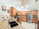 Eat-in kitchen, granite counters, stainless steel appliances at , Charlotte, NC 28269