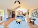 Open concept living area with views into the kitchen and dining area at , Charlotte, NC 28269