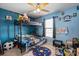 bedroom with bunk bed, playful decor, and ample natural light at 1013 Ashwood Pl, Salisbury, NC 28146