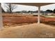 Covered patio overlooking large backyard at 104 Kerr Walk Dr # 14, Statesville, NC 28677