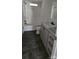 Clean bathroom with a bathtub, toilet and vanity at 114 River Ridge Ln, Hickory, NC 28601