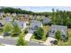 Aerial view showcasing home and neighborhood at 17527 Austins Creek Dr, Charlotte, NC 28278