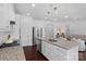 Updated kitchen featuring stainless steel appliances and granite countertops at 17527 Austins Creek Dr, Charlotte, NC 28278