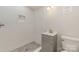 Updated bathroom with a shower, toilet and vanity at 207 Faulkner St, Clover, SC 29710