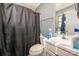 Clean bathroom with shower/tub combo and vanity at 225 Mighty Joe Trl, York, SC 29745