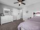 Charming bedroom with a twin bed, white dresser, and plenty of natural light at 228 Pinnacle Xing, Shelby, NC 28152