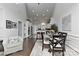 Modern dining room with hardwood floors and an open floor plan at 373 Battery Cir, Clover, SC 29710