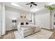 Light and airy bedroom with plush carpeting and large windows at 4827 Eaves Ln, Charlotte, NC 28215