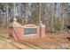 Brick community entrance sign with Parkside lettering at 8044 Sapwood Ct, Matthews, NC 28104