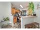 Modern kitchen with stainless steel appliances and wood cabinets at 8044 Sapwood Ct, Matthews, NC 28104