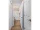 Clean bathroom with shower and linen closet at 8146 Rudolph Rd, Charlotte, NC 28216