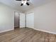 Bright bedroom with double door closet and laminate flooring at 104 Pratt St, Belmont, NC 28012