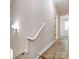 Upper hallway with light wood flooring and white walls at 104 Pratt St, Belmont, NC 28012