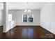 Formal dining room with hardwood floors and lots of natural light at 14916 Oregon Oak Ct, Mint Hill, NC 28227