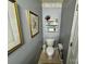 Clean and functional half-bathroom with a simple design and neutral color palette at 1668 Sandpiper Dr, Rock Hill, SC 29732