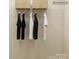 Closet with hanging shirts and shelves at 1811 Otter Perch Ln, Fort Mill, SC 29715