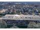 Aerial view of brick building and surrounding area at 201 S Hoskins Rd # 122, Charlotte, NC 28208