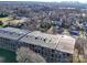 Aerial view of building and city skyline at 201 S Hoskins Rd # 122, Charlotte, NC 28208