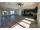 Open concept living room, kitchen, and dining area with hardwood floors at 226 Beths Ct, York, SC 29745