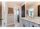 Clean bathroom with a vanity and access to another room at 3226 Mcharney Dr # 35, Harrisburg, NC 28075