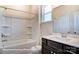 Bathroom with tub, shower, and vanity at 3229 Mcharney Dr # 35, Harrisburg, NC 28075