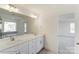 Bathroom with double vanity, soaking tub, and separate shower at 3229 Mcharney Dr # 35, Harrisburg, NC 28075