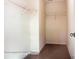 Large walk-in closet with wire shelving at 3229 Mcharney Dr # 35, Harrisburg, NC 28075