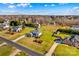 Aerial view showing house and lot in neighborhood at 415 Cameron Dr, Salisbury, NC 28147