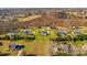 Aerial view of neighborhood with highlighted house at 415 Cameron Dr, Salisbury, NC 28147