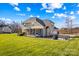 Two-story house back with screened porch and patio at 415 Cameron Dr, Salisbury, NC 28147