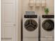 Convenient laundry room with washer and dryer included at 4558 Potters Wheel Dr, Fort Mill, SC 29715