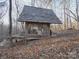 Rustic wooden studio with large windows at 600 E Monbo Rd, Statesville, NC 28677