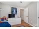 bedroom with a dresser and framed jersey at 101 Ingonish Dr, Gastonia, NC 28056