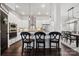 Modern kitchen with white cabinets, island, and stainless steel appliances at 1248 Thomas Knapp Pkwy, Fort Mill, SC 29715