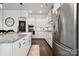 Spacious kitchen featuring white cabinets and a large island at 1248 Thomas Knapp Pkwy, Fort Mill, SC 29715