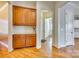 Built-in cabinetry adds extra storage in this hallway at 1257 Stacey Ln, Indian Land, SC 29707