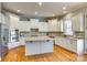 Spacious kitchen with granite countertops, stainless steel appliances, and white cabinetry at 1257 Stacey Ln, Indian Land, SC 29707