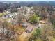 Aerial view of house and neighborhood at 4421 Gum St, Charlotte, NC 28208