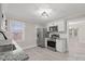 Modern kitchen with stainless steel appliances and granite counters at 4421 Gum St, Charlotte, NC 28208