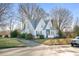 Two-story house with a gabled roof and street view at 447 Nc 16 S Hwy, Taylorsville, NC 28681