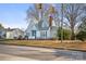 Two-story house with a gabled roof, visible from the street at 447 Nc 16 S Hwy, Taylorsville, NC 28681