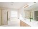 Main bathroom with a soaking tub, shower, and double vanity at 5023 Ancestry Cir, Matthews, NC 28104