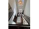 High-ceiling entry with hardwood floors and a dramatic staircase at 6022 Candlestick Ln, Lancaster, SC 29720