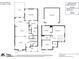 Floor plan showing layout of the home's rooms at 6142 Cloverdale Dr, Tega Cay, SC 29708